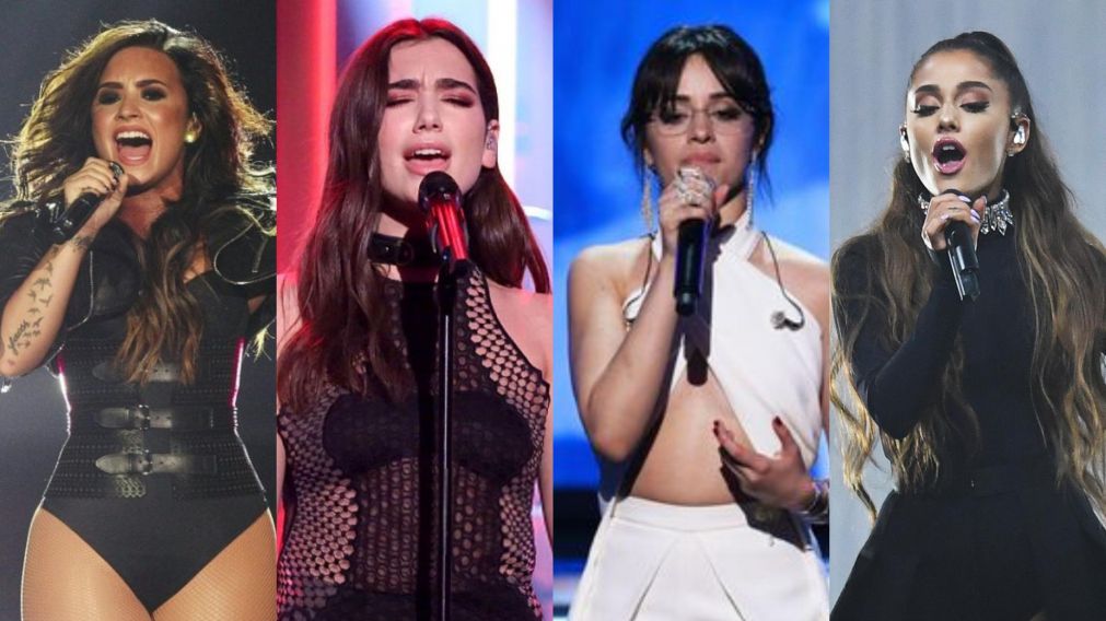Demi Lovato, Dua Lipa, Camila Cabello y Ariana Grande entre las ternadas.