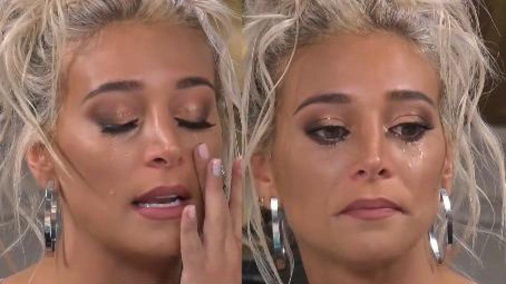 El triste momento de la panelista.