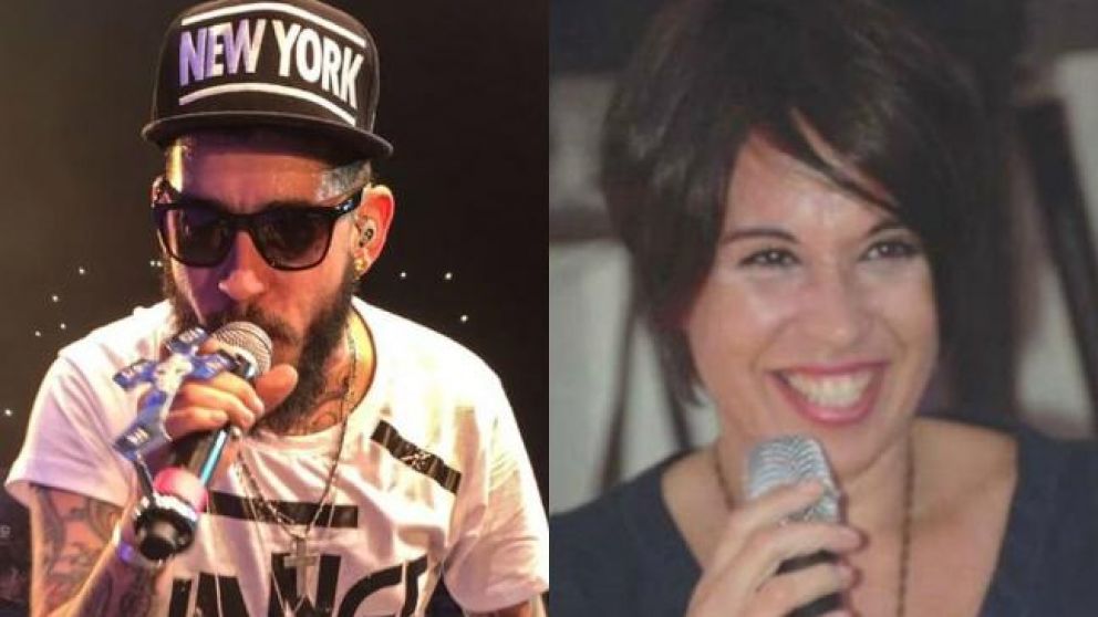 El cantante y la ex novia de Rodrigo cantaron juntos.