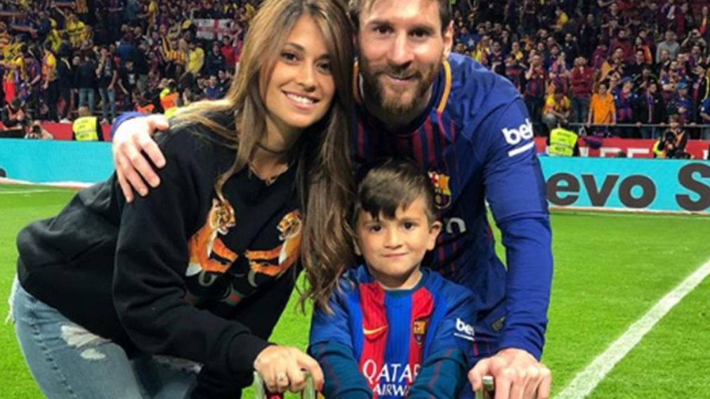 El tierno posteo de Antonela a su primogénito.