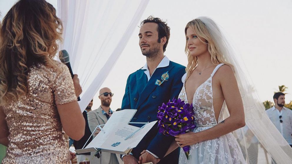 El casamiento en la playa de Liz Solari. 