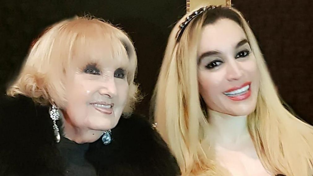 Goldie Legrand, espectadora de lujo en la obra de Fátima