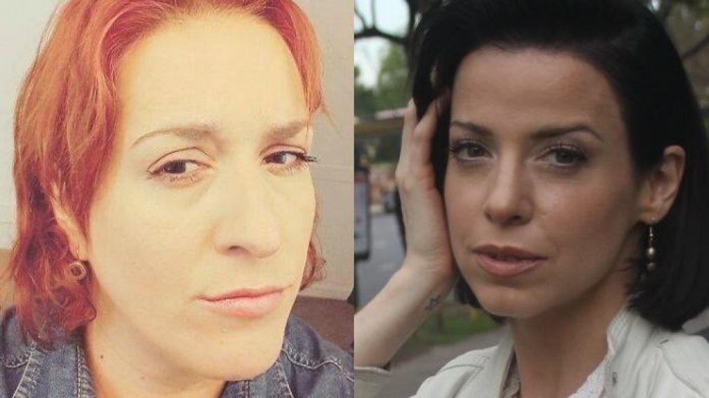 Fernanda Meneses, respaldada por Mercedes Funes.