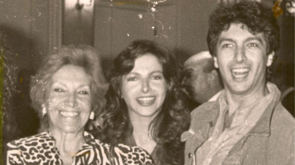 Renée Roxana, junto a sus hijos (Archivo Crónica)