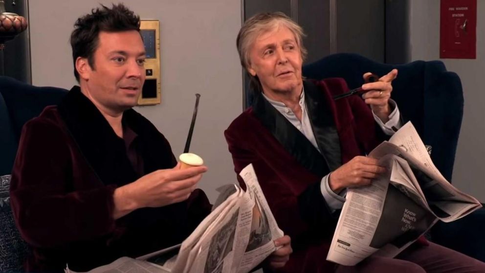 La gran sorpresa de Jimmy Fallon y Paul McCartney
