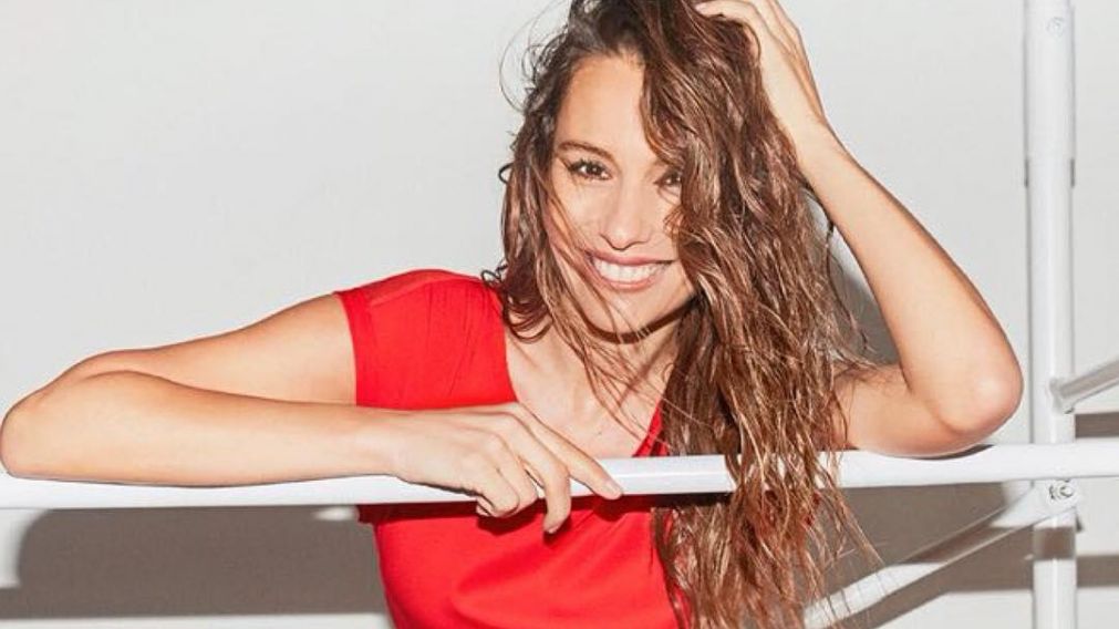 Pampita, en sus comienzos como modelo (Instagram)
