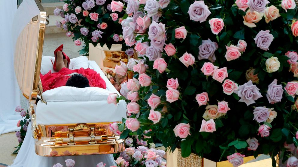El último adiós a la "Reina del Soul" (AFP)