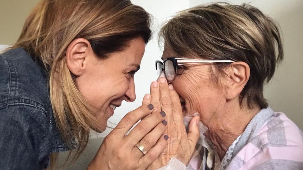 La actriz pide ayuda para su madre