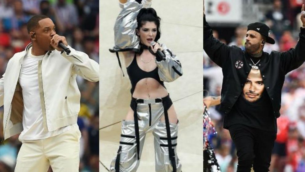 Gran despliegue de la final del Mundo (AFP)