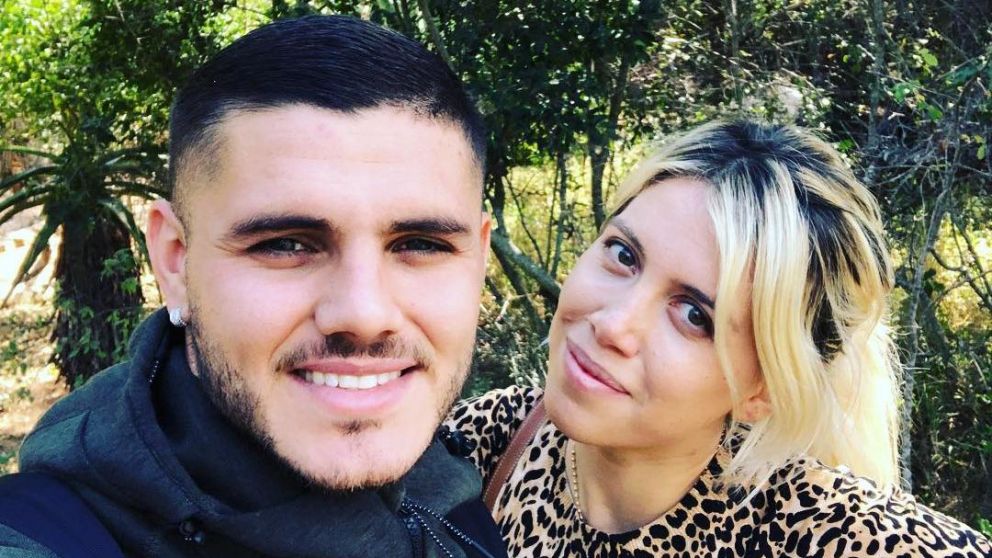 El mensaje de Icardi tras las fotos de Wanda "al natural"