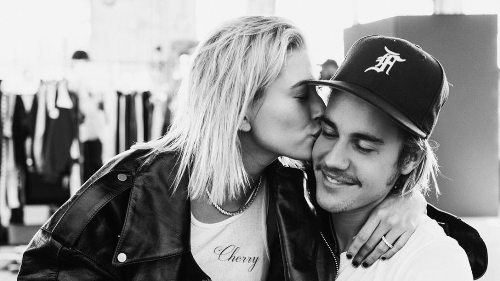 Justin Bieber y su prometida Hailey Baldwin