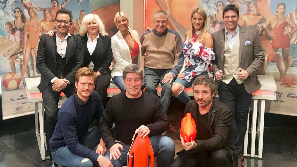 La presentación de "Bañeros 5"