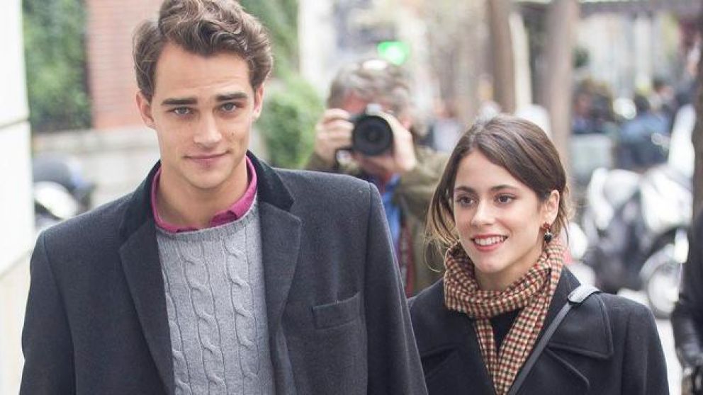 La cantante y el modelo español, otra vez juntos.