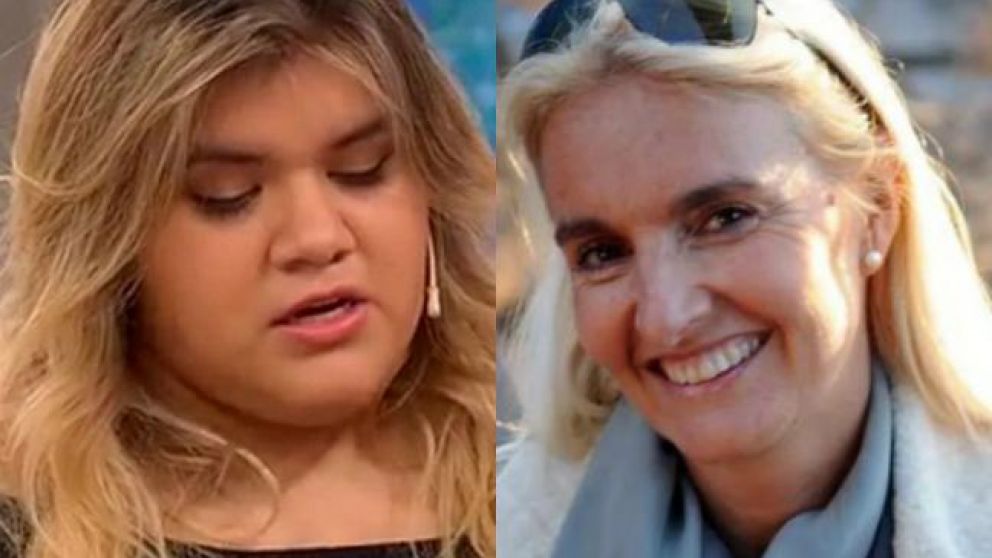 La joven lanzó munición pesada contra su madre.