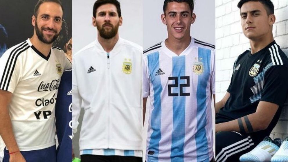 Los buen mozos de la Selección.