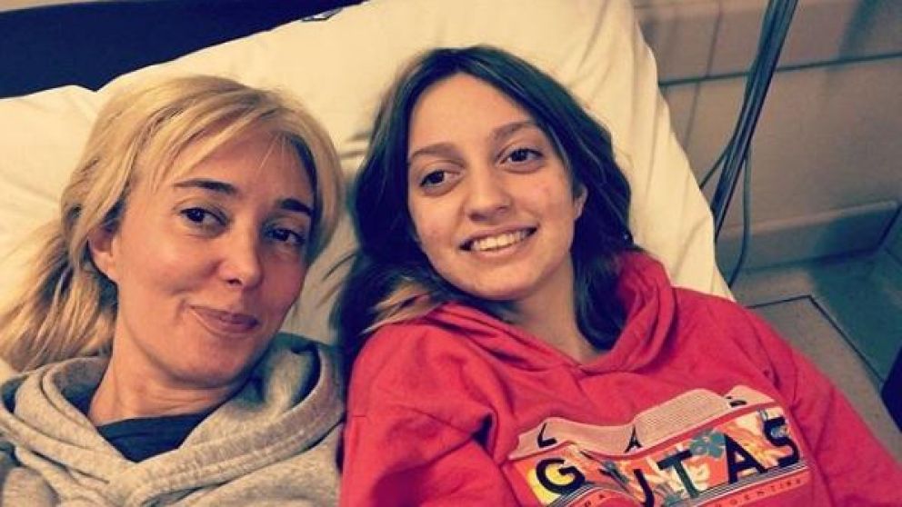 ¡Unidas! La periodista y su hijo Paloma