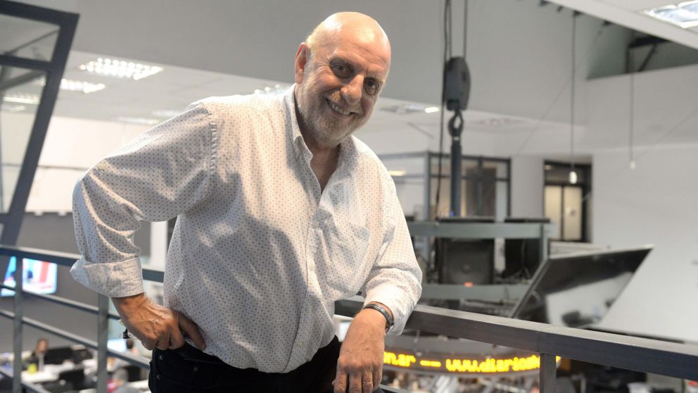 El periodista habl� despu�s de su operaci�n. 