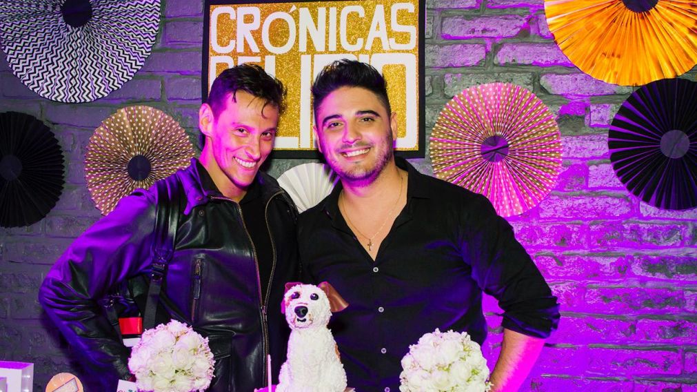 Hernán Lirio festejó sus 35 años con amigos