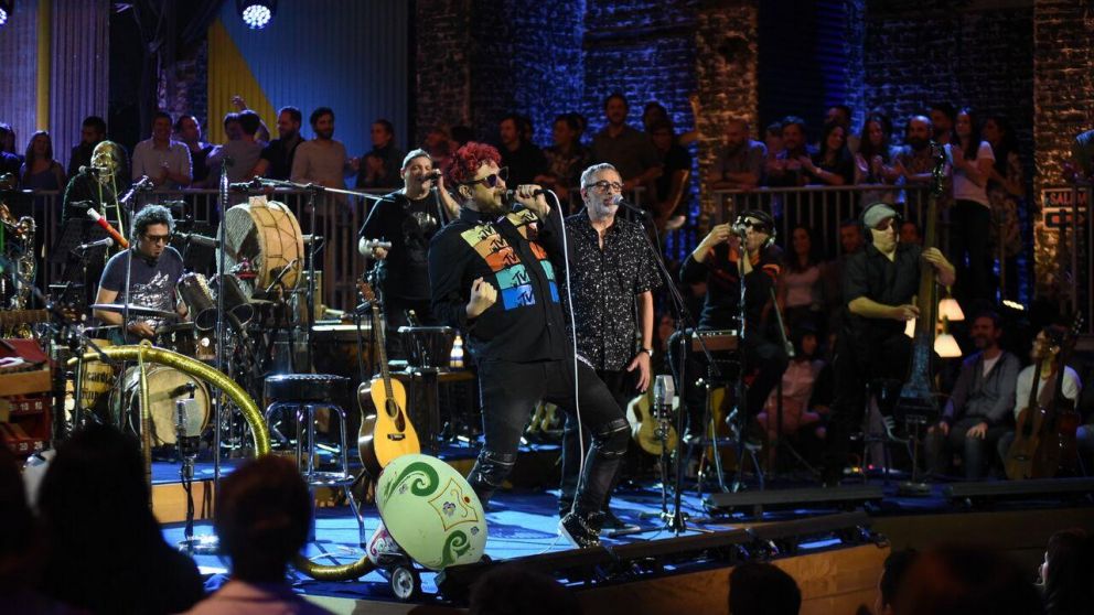 La banda argentina grabó el clásico desenchufado de MTV