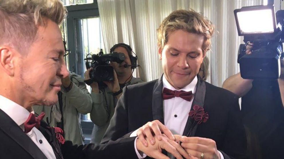 Así llegaban al Registro Civil.