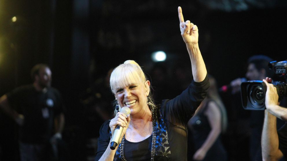 La furia de la cantante.