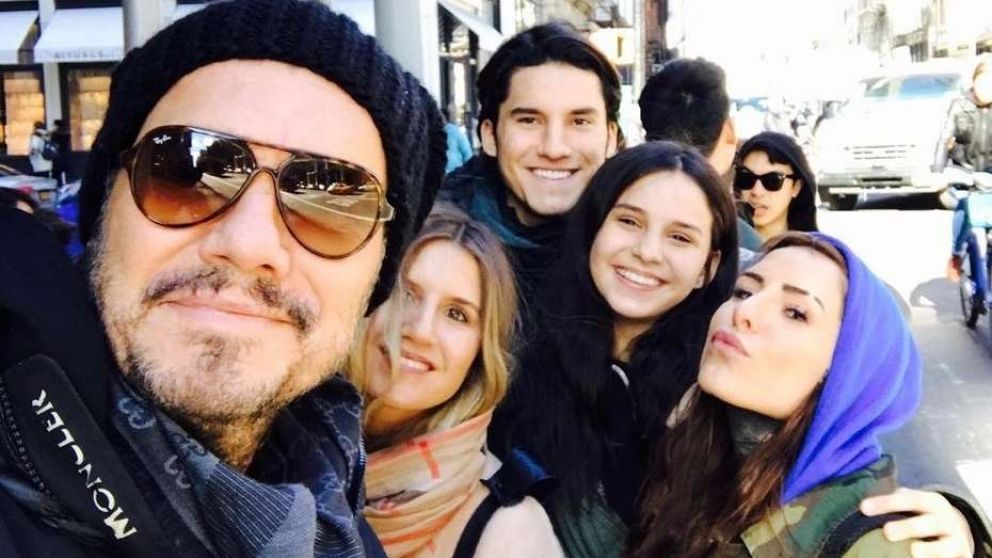 Tinelli cumplió años y sus hijos lo homenajearon