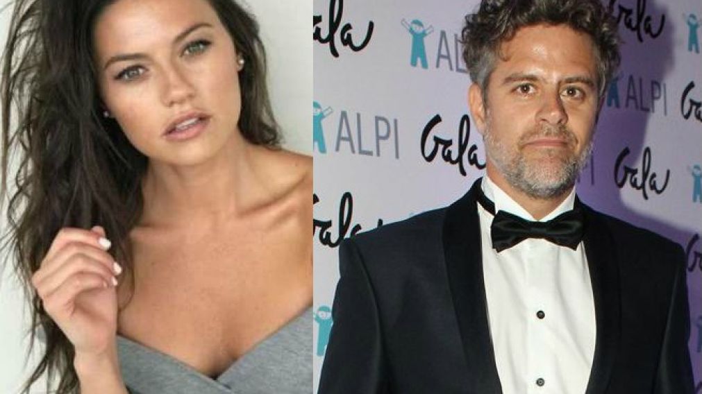 La modelo y el actor cenaron juntos en un restaurant de Pinamar.