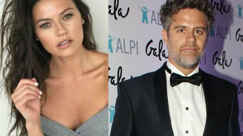 La modelo y el actor cenaron juntos en un restaurant de Pinamar.