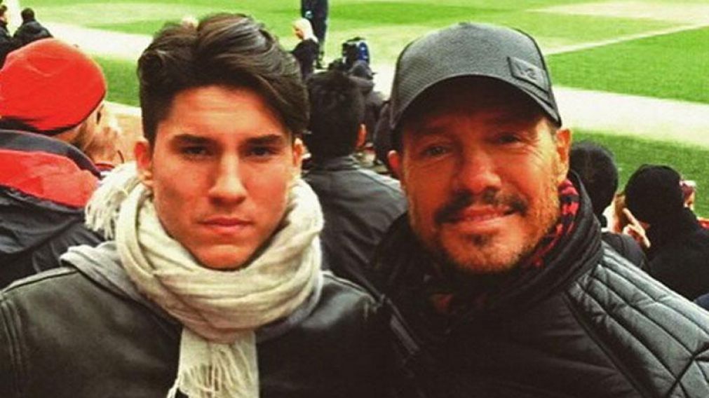 Multan al hijo de Marcelo Tinelli en Uruguay