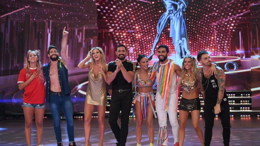 Vigna, Piqu�n, Lourdes, Laurita y Fede