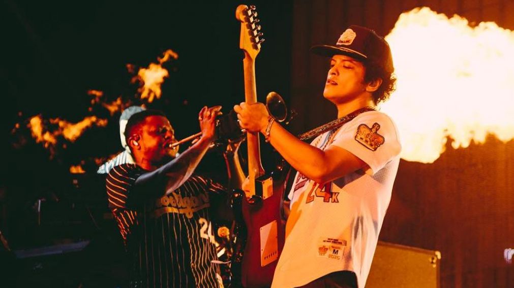 Bruno Mars, puro fuego en Argentina