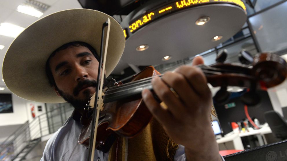 Un músico con tradición y creatividad. (Crónica/Nahuel Ventura)