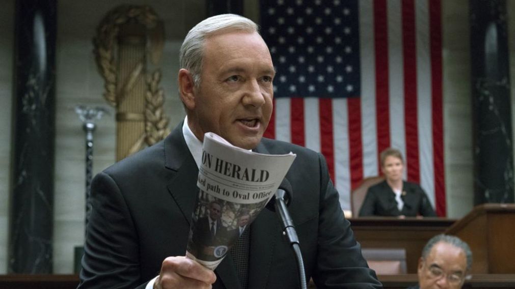 Productores de "House of Cards" denuncian a Kevin Spacey