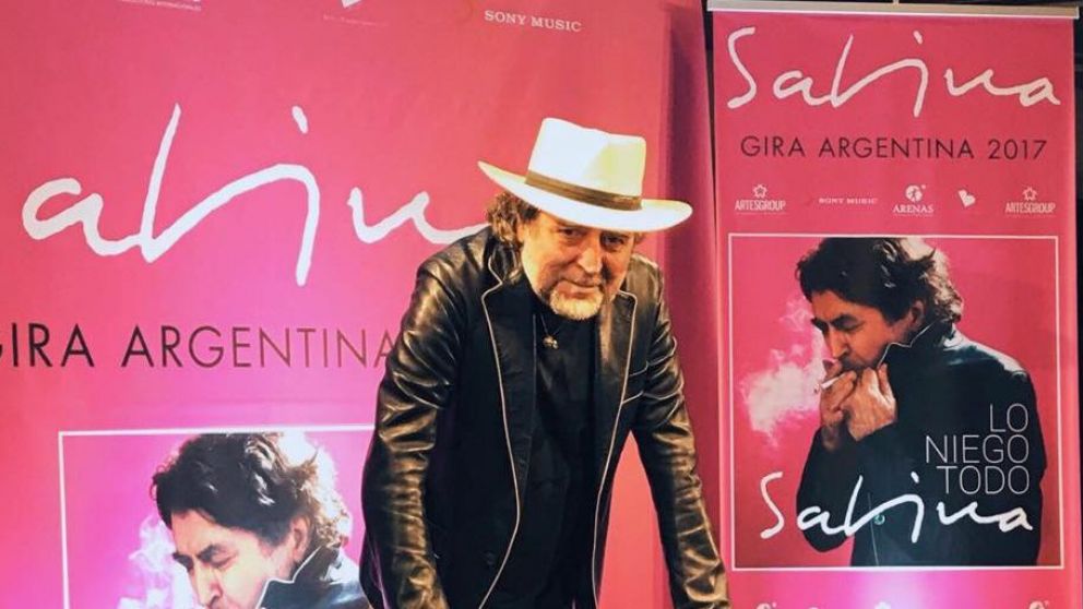 Sabina ya está en Argentina