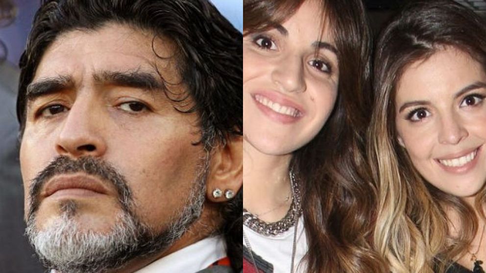 Maradona arremetió contra sus hijas
