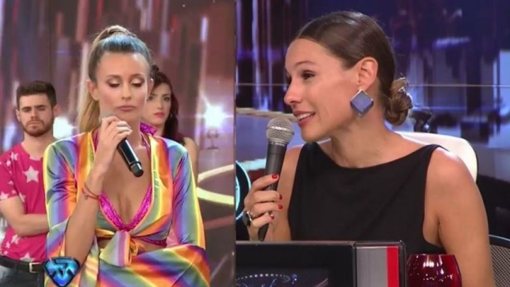 Pampita le paró el carro a Melina Lezcano