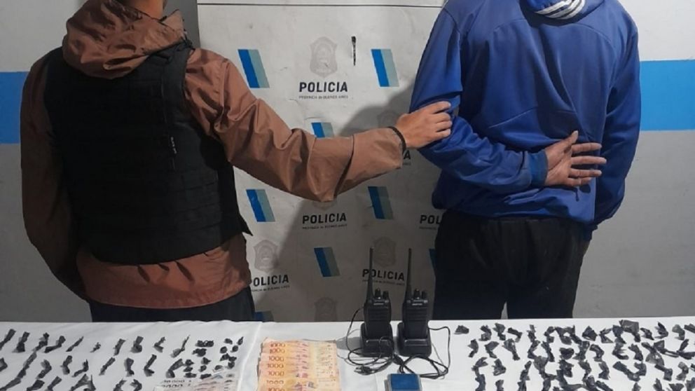 Un detenido y casi 300 dosis de pasta base secuestradas: dónde y cómo fue el procedimiento