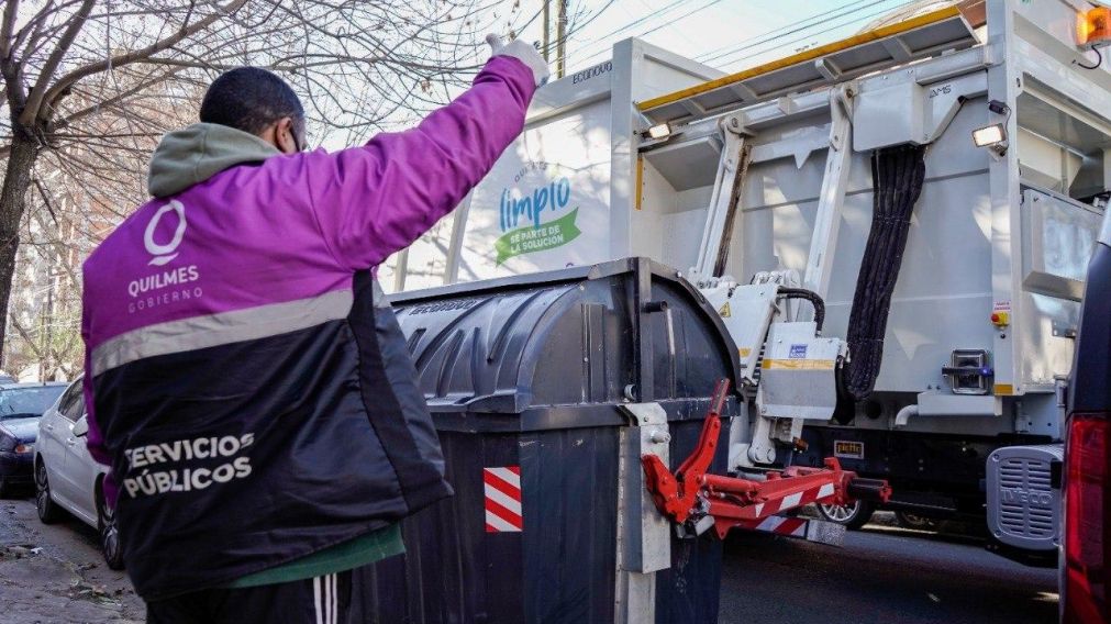 Cómo será la recolección de basura en Año Nuevo en Quilmes: los detalles