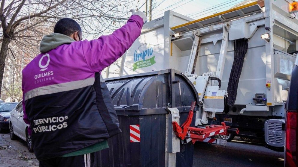 Quilmes: c�mo ser� la recolecci�n de residuos durante el lunes 24 de noviembre