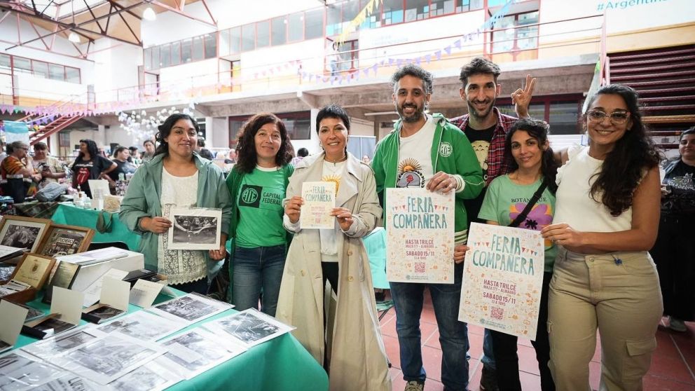 Mayra Mendoza recorri� la Feria de Econom�a Popular en la UNQ