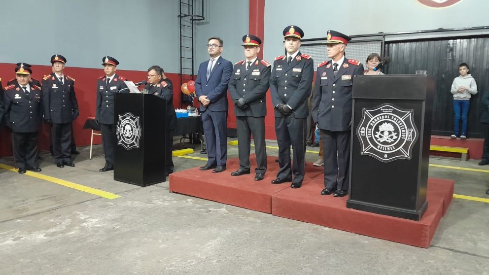 Los Bomberos Voluntarios de Quilmes celebraron su 114� aniversario: m�s de un siglo al servicio de la comunidad