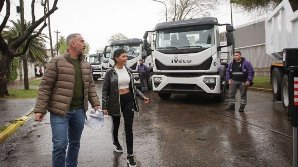 Ocho nuevos camiones se suman al plan de gestión ambiental de Quilmes