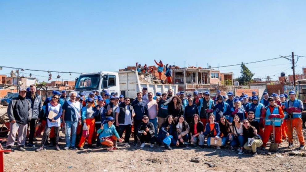 Villa Itatí: relevamiento en La Cava y nuevas obras para 20 mil vecinos