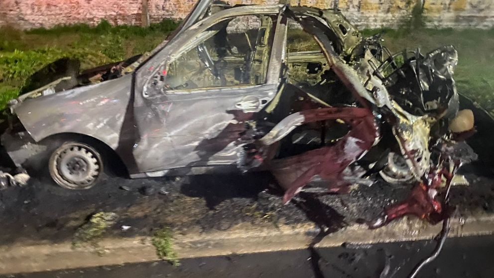 Explosión de un auto con GNC sacudió Quilmes y se escuchó en toda la región