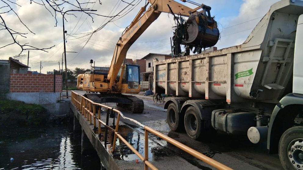 Alerta amarilla: Quilmes refuerza las tareas de limpieza