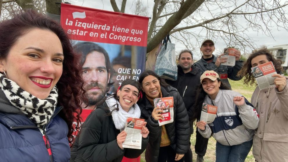 Candidatos de la Izquierda recorrieron el Parque Lineal Don Bosco: "Las infancias son las principales v�ctimas de la motosierra de Milei"