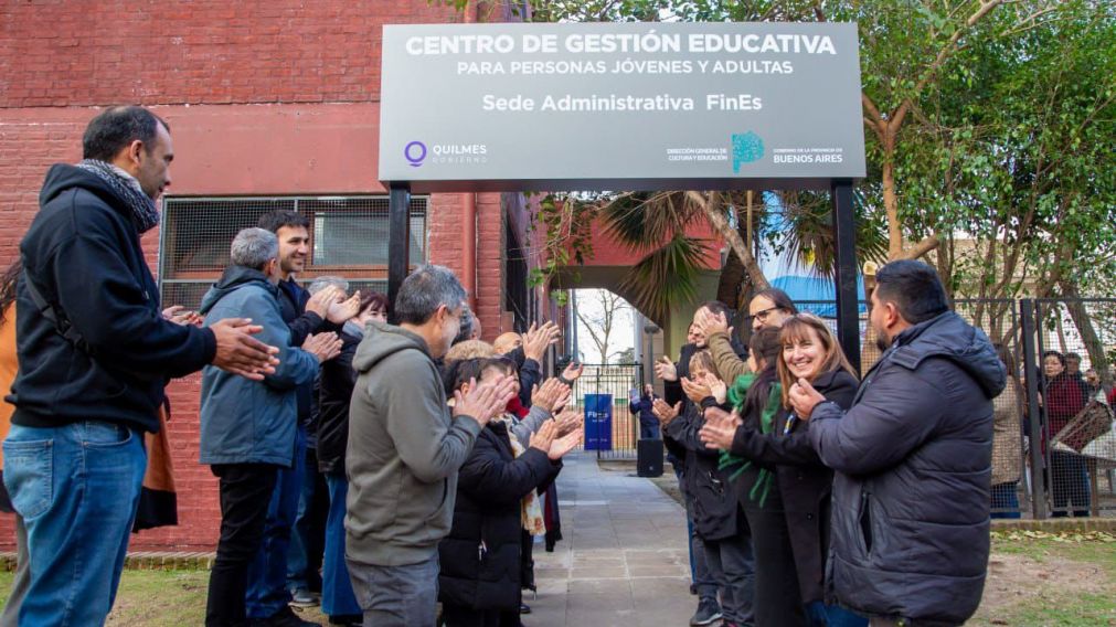 Se inauguró un nuevo Centro de Gestión Educativa para jóvenes y adultos: dónde