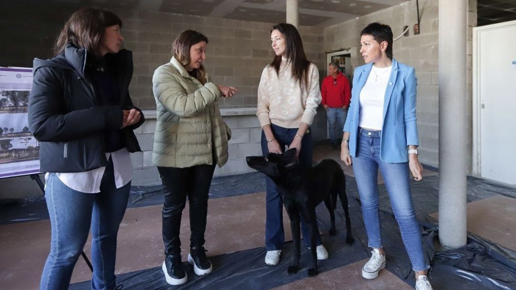 Mayra Mendoza recorri� el avance de la obra de la Veterinaria Municipal: los detalles