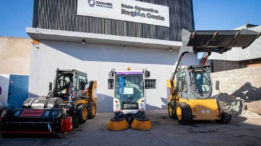 Quilmes sumó maquinaria y nueva indumentaria para reforzar Servicios Públicos