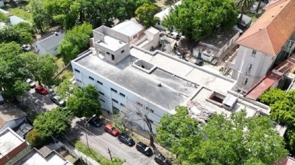 Avanza la obra del nuevo pabellón pediátrico en el Hospital Iriarte